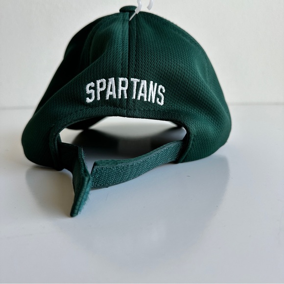Captivating Quality Headwear Michigan State Spartans cap green gray 1 size NWT - Picture 4 of 10